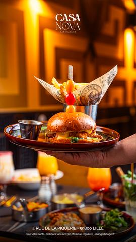 Burger Poulet Épicé